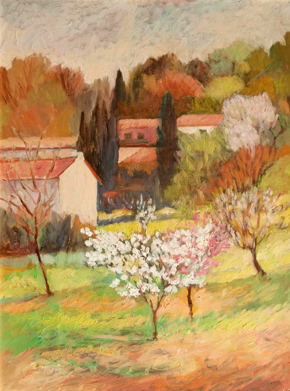 Renato Zanini pittore Primavera 32x42 - 210